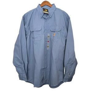 Carhartt Flame-Resistant Classic Twill Shirt‎ FR NFPA 2112/CAT 2 Workwear XL NWT